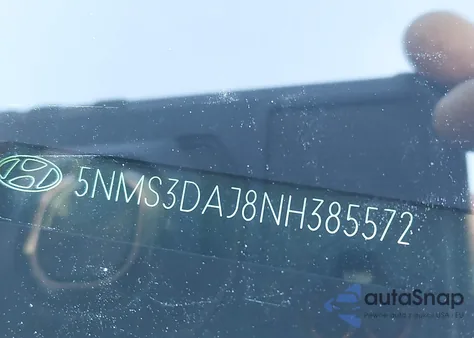 2022 Hyundai Santa Fe Sel z USA, uszkodzony, nr VIN 5NMS3DAJ8NH385572